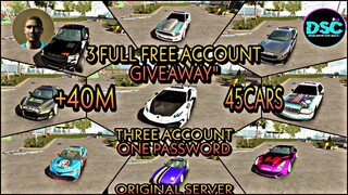 [🔴3 Full Free Account Giveaway ] [ Rare Design Cars ] Car Parking Multiplayer 4.7.8
