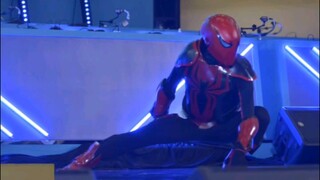 cosplay SPIDER-MAN Mark.III on stage Gopay Arena Championship