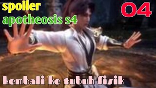 Spoiler Apotheosis S4 Part 4 : Kembali Ke Tubuh Fisik
