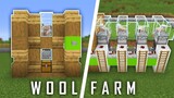Cara Membuat Simple Auto Wool Farm - Minecraft Indonesia