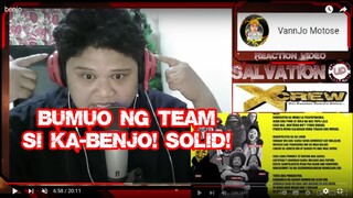 Benjo ft. Various Artist - Pugutan (Prod. Donruben Beats) reaction video by xcrew