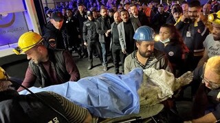 Miners trapped underground after deadly coal mine blast in Turkey