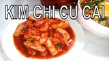 Cách làm món KIM CHI CỦ CẢI hương vị Hàn Quốc || Cooking DT