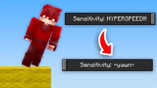 If I Die in Bedwars, My SENSITIVITY Gets Worse