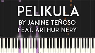 Pelikula by Janine Teñoso feat. Arthur Nery synthesis piano tutorial with free sheet music