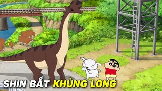 Shin Bắt Gặp Khủng Long & Bí Mật Của Giáo Sư Có Cỗ Máy Thời Gian | Shin Cậu Bé Bút Chì