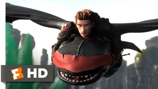 How to Train Your Dragon 2 - Rescuing Toothless Scene | Fandango Family