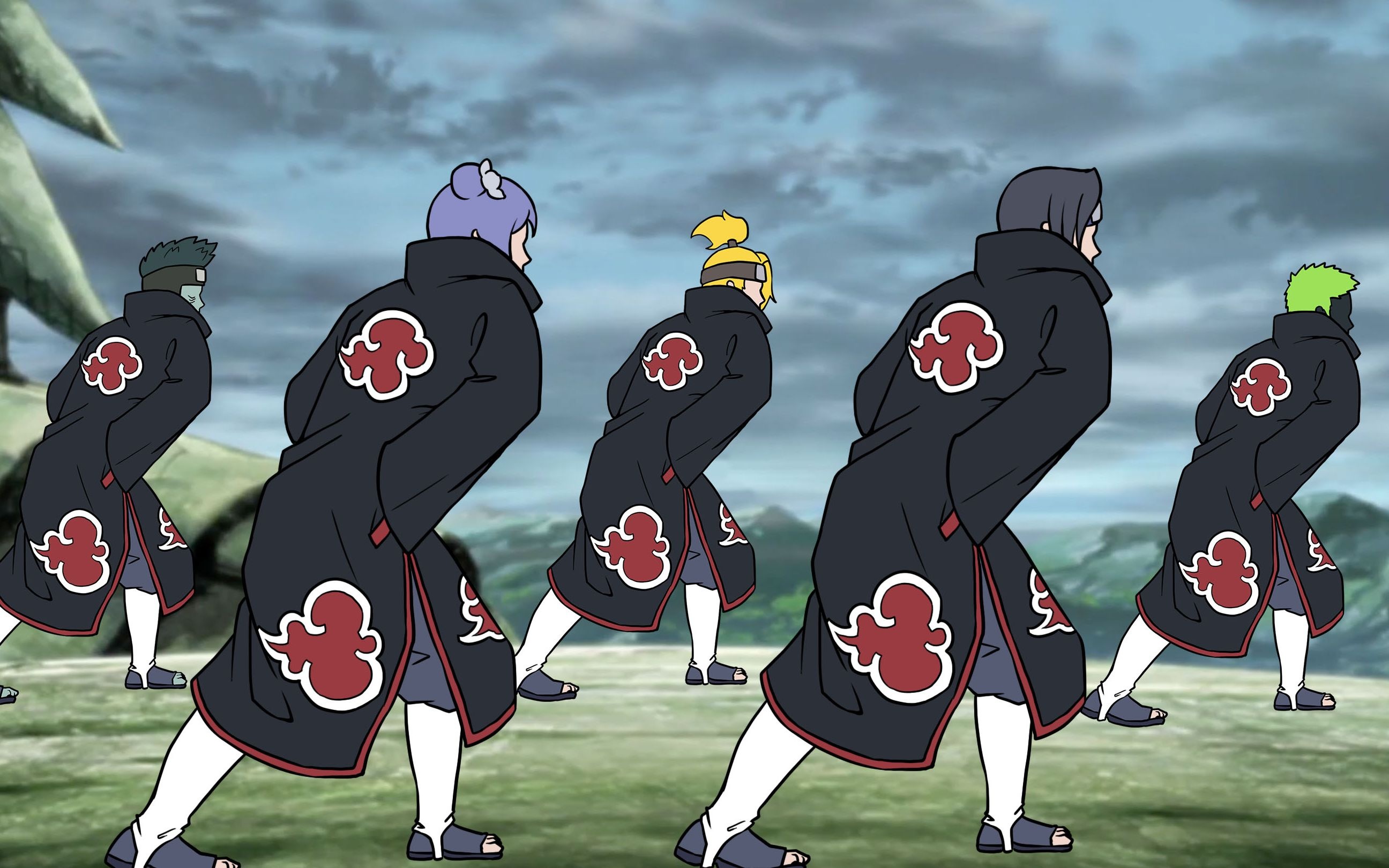 naruto as akatsuki