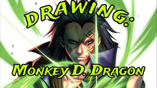 Sosok ketua geng revolusi Monkey D.Dragon