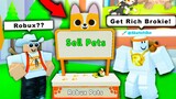 😳You Will Now Be Able To Sell Pets For Robux! in Pet Simulator X