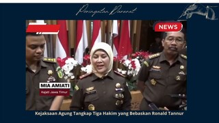 Kejaksaan Agung Tangkap 3 Hakim yang bebaskan Ronald Tannur