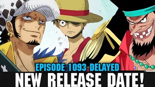 ONE PIECE LATEST EPISODE 1093 ENGLISH SUB RELEASE DATE!