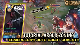 TUTORIAL ARGUS ZONING ESMERALDA SAMPAI DAPAT COKLAT😏