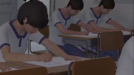 Some gods came during the exam