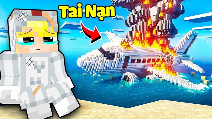 Tô Gà Gặp Tai Nạn Máy Bay Trong Minecraft Khiến Sinh Tô Team Sợ Hãi