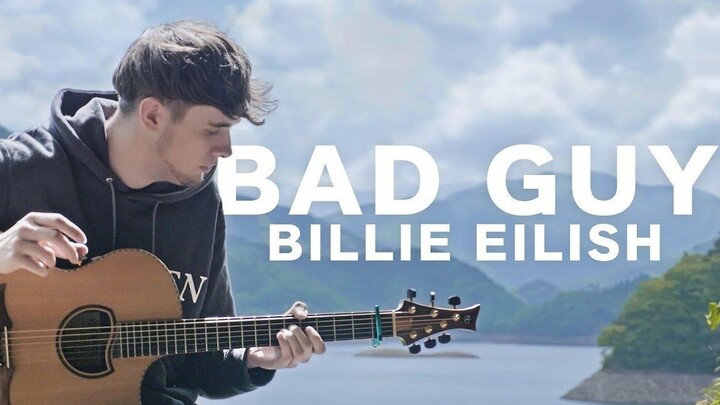 【指弹吉他】改编Billie Eilish新歌《bad guy》|Eddie van der Meer