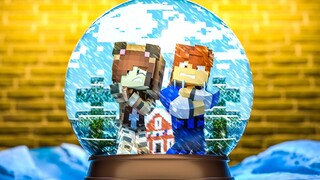 TRAPPED in a GIANT SNOWGLOBE !? || Minecraft Daycare Academy