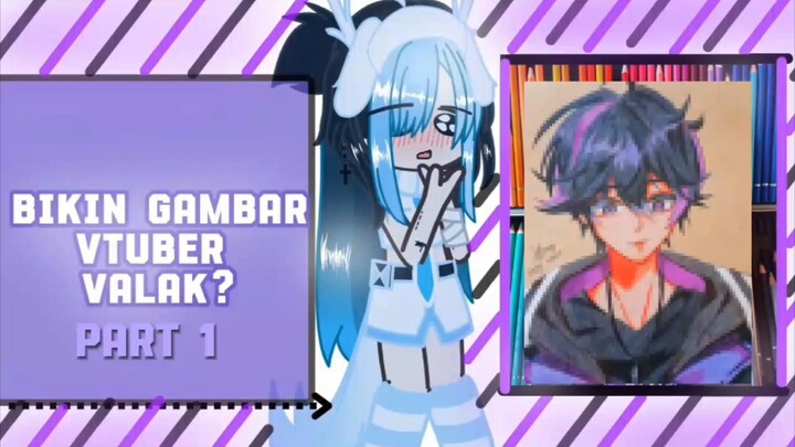 bikin gambar valak vtuber?!? part 1