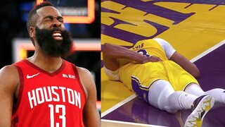 NBA "Scary Fall" MOMENTS