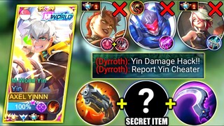 YIN VS DYRROTH | WHO IS THE KING OF FIGHTER ??? | YIN BEST BUILD & EMBLEM | MOBILE LEGENDS