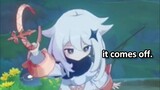 How to Make Paimon take off her Tiara | Genshin Impact