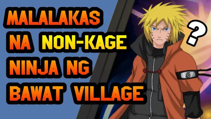 NON-KAGE na Malalakas sa Mundo ng Naruto | Naruto Tagalog Review | Boruto Tagalog Review