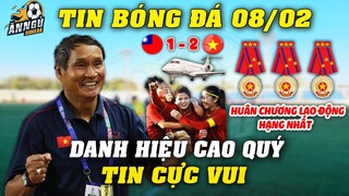 ĐT Nữ Việt Nam Vỡ Òa Nhận Danh Hiệu Cao Quý Mà Bất Cứ Đội Bóng Nào Cũng Muốn Có Trong Ngày Về Nước