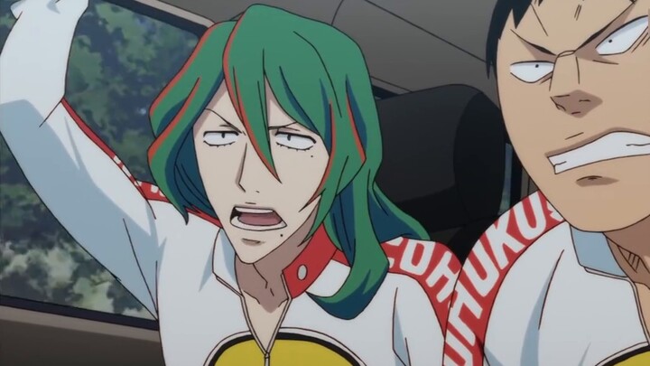 Yowamushi Pedal 10: The steep slope increased by another thirty rpm, Onoda turned on the integration