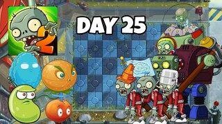 PvZ2 Gameplay, Far Future Day 25 (Boss)