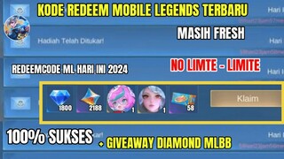 BURUAN REDEEM! 5 KODE REDEEM ML TERBARU KODE REDEEM MOBILE LEGENDS HARI INI UPDATE APRIL 2024