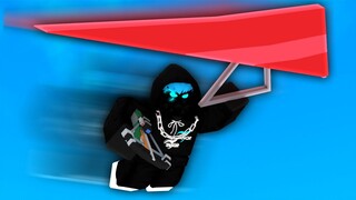 So they added GLIDERS to Roblox Bedwars..