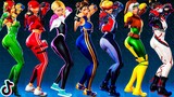 Fortnite Back On 74 Tiktok Emote Showcase With Top 150+ Thicc Girl Skins 🍑 Popular Dance Trend 😜 4K
