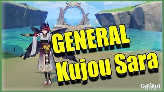 Kujou Sara Analysis and Guide! Electro Attack BUFFER?