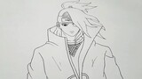 Drawing Deidara Akatsuki | Naruto Shippuden