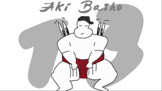 AKI BASHO 2023 13. eguna