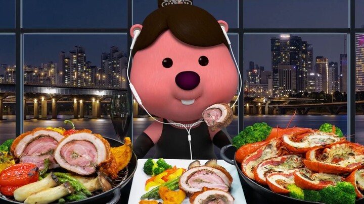 【Lovely Ruby Eating Broadcast】ดินเนอร์ที่โรงแรม