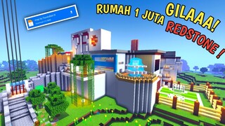 RUMAH INI BESAR DAN BANYAK BANGET REDSTONE! - Map Showcase Minecraft #23