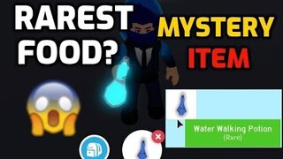 WATER WALKING POTION ADOPT ME - RAREST FOOD? / 2ND RAREST ITEM