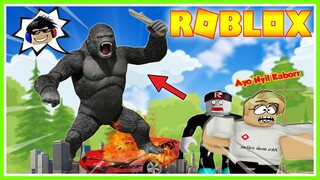 PRANK BANG CUPU DAN MIKACIL, JADI GORILA NGAMUK !!! ROBLOX MIKOCIL