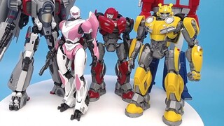 Exquisite size is really good, Transformers Movie Legend Trumpeter Assemble Arcee