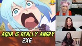 Aqua Is Really ANGRY | Konosuba - Reaction Mashup