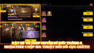 Free Fire Bật mí Shop huyền bí tháng 6 - Tạo acc clone nhận ngay 100 mảnh lập phương cực dễ!