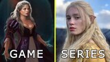 The Witcher - Characters Comparison | Book vs Game vs Netflix Series (2021)
