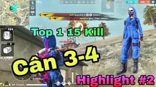 [WAG Dark Free Fire] - Gánh Team Với 15 Kill - Những Pha Xử Lý Đỉnh Của Đỉnh Trên Iphone 7+ #5