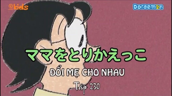 Doraemon - đổi mẹ cho nhau