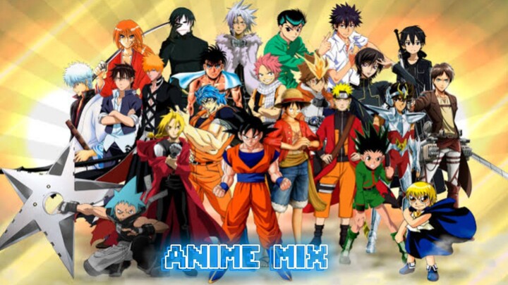 Anime Mix Video klip Gabungan beberapa anime [AMV/EDIT]
