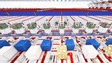 Minecraft】Karakter Cina Redstone Pertama yang Disandikan Tampilan Piksel Penuh (4K)