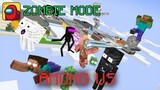 Monster School : AMONG US ZOMBIE MODE MIRA HQ - Minecraft Animation