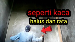 Cara ngaci tembok /pake raskam plastik