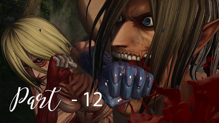 Attack on Titan - Gameplay Walkthrough Part 12  -   Death Of Levi Squad